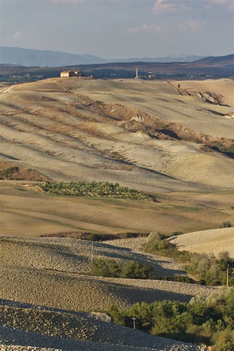 Crete Senesi Landscape stock image. Image of curves, tuscan - 23079921