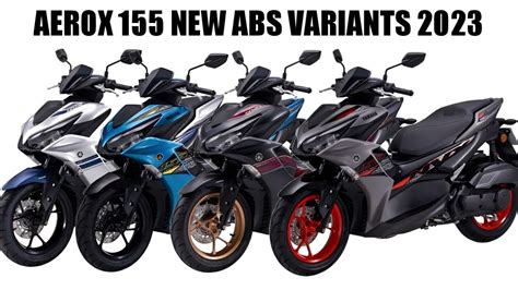 2023 Yamaha AEROX 155 or NVX 155 New ABS Versions Colorway - YouTube