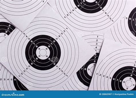 Rifle Targets Royalty Free Stock Photography - Image: 30865987