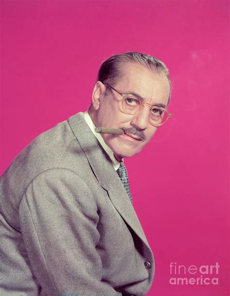 Groucho Marx With Cigar In Mouth Photograph by Bettmann - Fine Art America