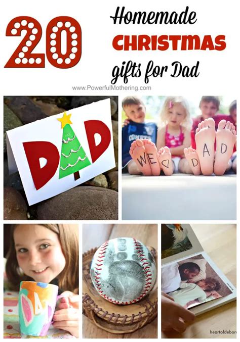 Homemade Christmas Gifts for Dad - So Thoughtful!