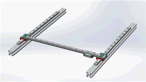 3D Printer Guide Rail Assembly Animation - YouTube