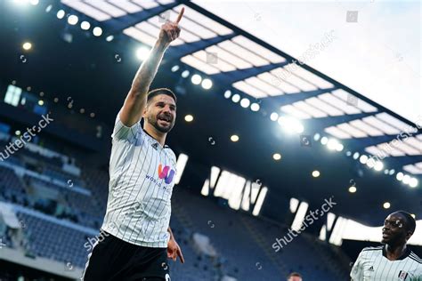 Aleksandar Mitrovic Fulham Celebrates Scoring Opening Editorial Stock ...