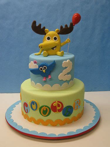 Moose and Zee | Cake decorating, Kids cake, Baby cake