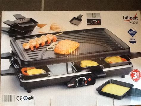 Bifinett Swiss Raclette Grill | in Cowbridge, Vale of Glamorgan | Gumtree