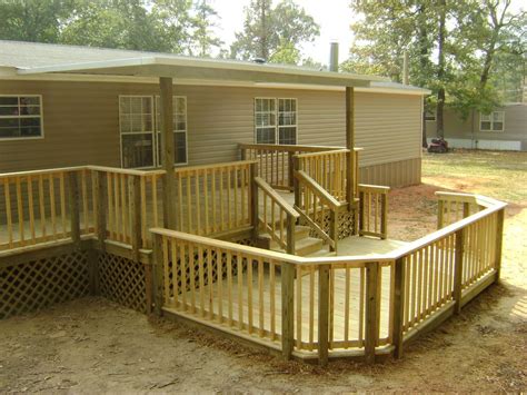 single wide mobile home deck ideas - Ashton Reichert