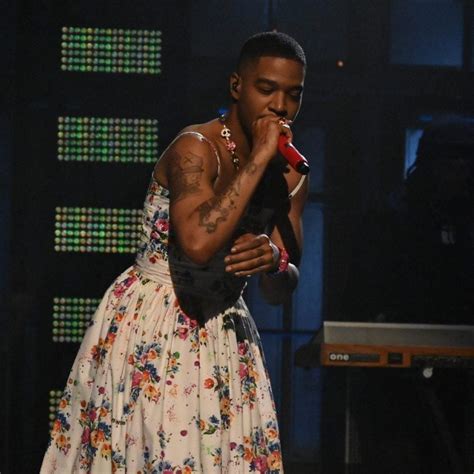 Kid Cudi Wears Off-White Dress By Virgil Abloh On SNL - Essence