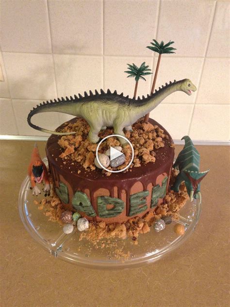 Easy Dinosaur Cake with regard to Ideas 2020 - Birthday Ideas Make it | Dinosaur birthday cakes ...