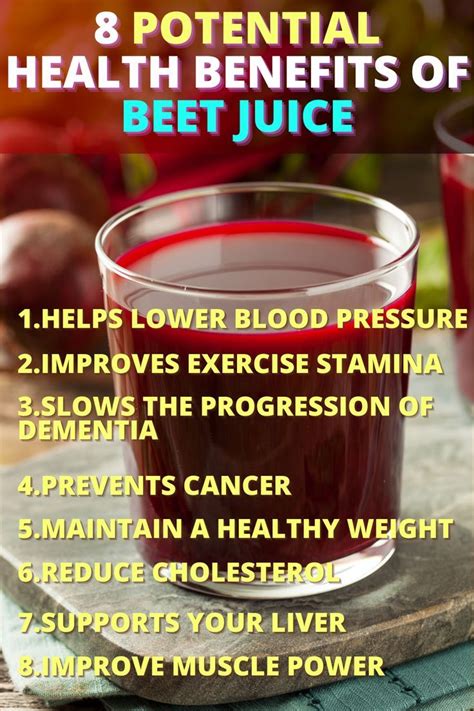 Potential Health Benefits of Beet Juice | Drink Everyday and See What happens to your Body ...