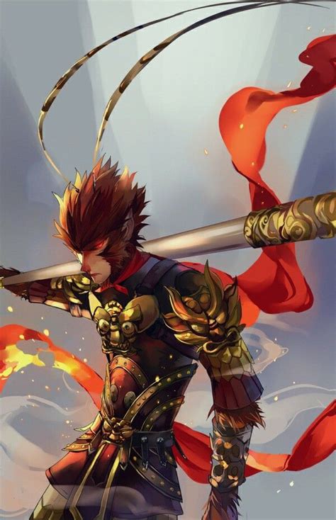 Pin by Vivi Cipher on Арты | Monkey king, Sun wukong, Fantasy character ...