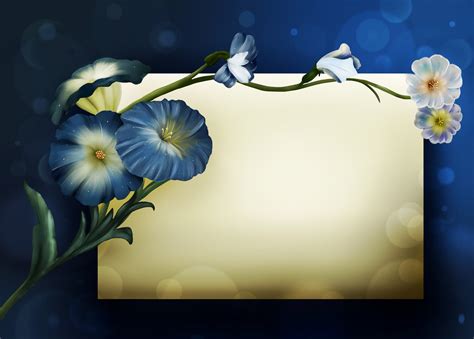 Background For Card With Flowers Free Stock Photo - Public Domain Pictures