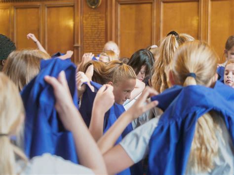 Godolphin School | Welcoming new pupils with Godolphin's annual Pinny…