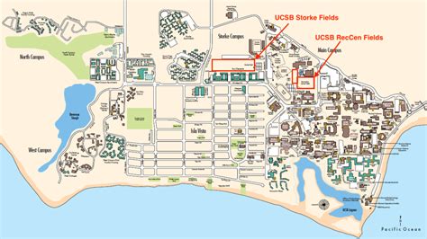 UCSB Map - Santa Barbara AYSO