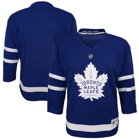 Toddler Toronto Maple Leafs Blue Replica - Blank Jersey