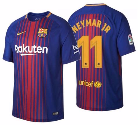 NIKE NEYMAR JR. FC BARCELONA HOME JERSEY 2017/18. – REALFOOTBALLUSA.NET