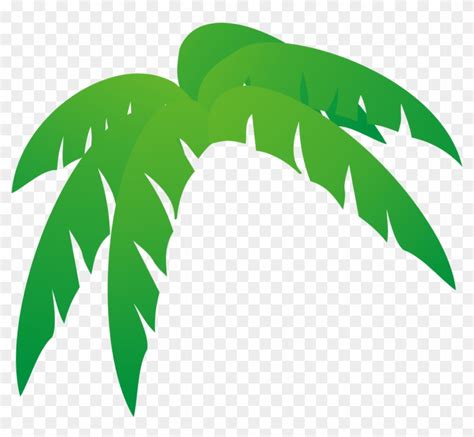 Palm Tree Leaves Clipart At Getdrawings, HD Png Download - 1164x1019(#28291) - PngFind