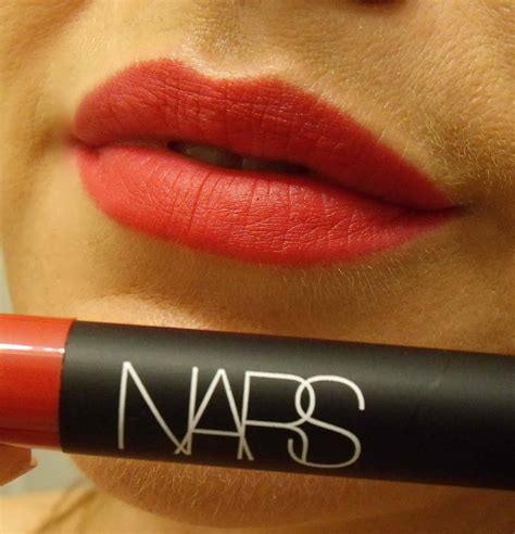 Review | Nars Velvet Matte Lip Pencil in Dragon Girl • GirlGetGlamorous