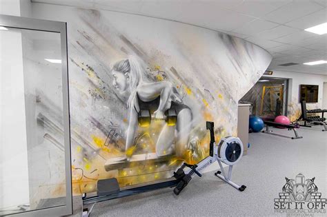 Gym Interior Wall Art :: Behance