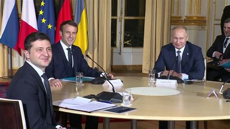 Putin and Zelensky hold first face-to-face talks on Ukraine conflict – Channel 4 News