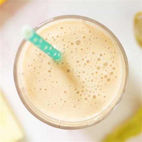 Super Creamy Apple Banana Smoothie - always use butter