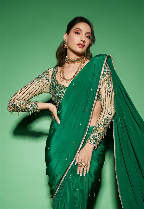 We Won't Be Surprised If You Go A Little Green When You See Nora Fatehi Look This Gorgeous In A ...