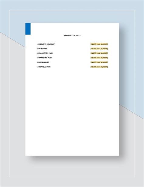 Business Growth Plan Template in Pages, Word, Google Docs - Download ...