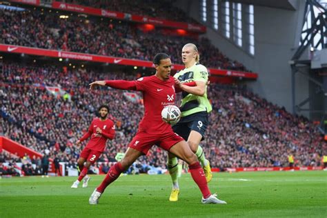 Liverpool’s unmovable Van Dijk shows Haaland is a stoppable force - The ...