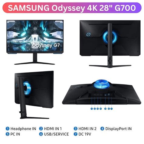 Samsung Odyssey 4K Monitor, Computers & Tech, Desktops on Carousell