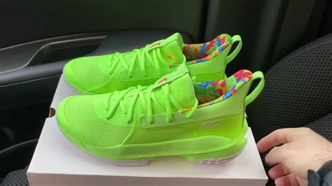 Under Armour Basketball Shoes Stephen Curry Green