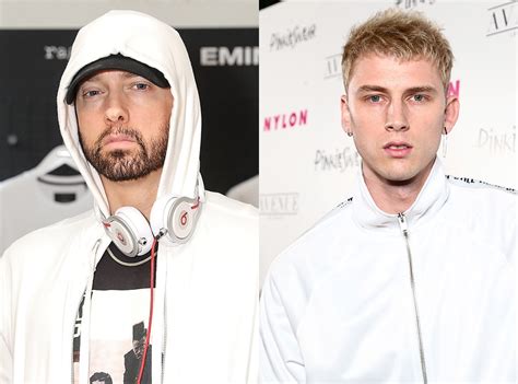 Eminem vs. Machine Gun Kelly from Biggest Rap Feuds of 2018 | E! News