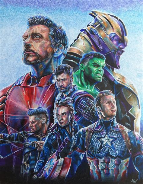 Avengers: Endgame Drawing : r/marvelstudios