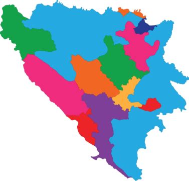 Vector Illustration Of Balkan Peninsulas State Borders With Four Shades Of Grey In A Political ...