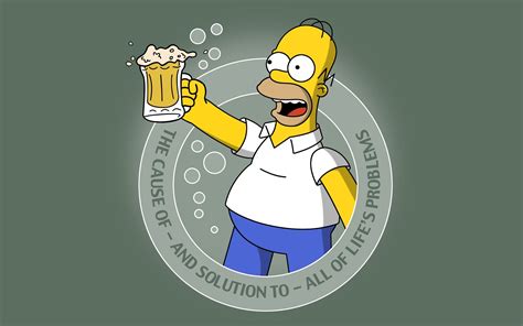 the simpsons : Full HD Pictures 1920x1200 | Simpsons wallpaper, Homer simpson beer, The simpsons ...