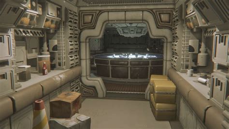 Pin by Star Lord on 3D | Alien isolation, Sci fi concept art, Spaceship interior