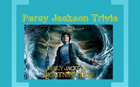 Percy Jackson Trivia by Megan Hawkins