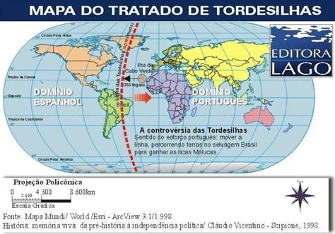 Tratado de Tordesilhas - História, mapa e Brasil