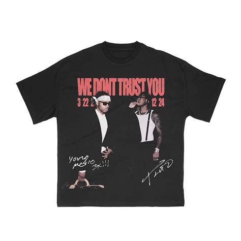 Metro Boomin and Future Shirt, We Don't Trust You Shirt, Rap Merch, Hip Hop Album, Future ...