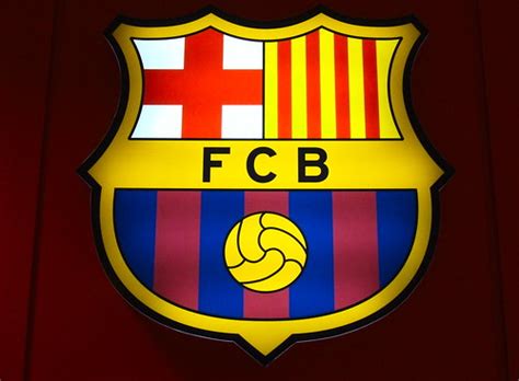 Barcelona crest | The crest of Barcelona football club, outs… | Flickr