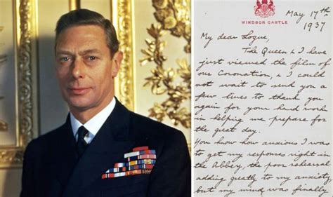 Royal Family news: George VI letter thanking speech coach from ‘The ...