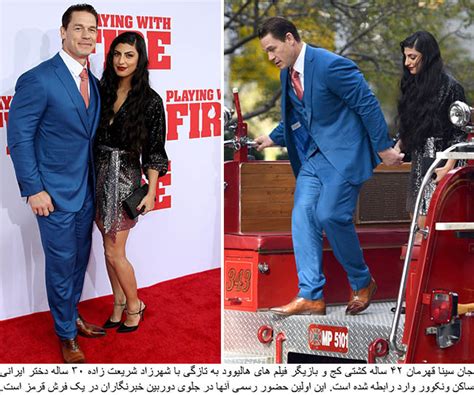 John Cena & Girlfriend Shay Shariatzadeh On A Red Carpet - news