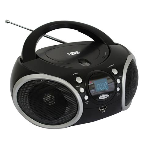 Naxa Portable MP3/CD Player with AM/FM Analog Radio & USB Input ...