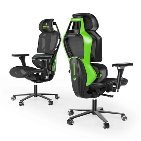 Typhon Mesh Gaming Chair (Green) - Eureka Ergonomic Gaming Chairs - Touch of Modern