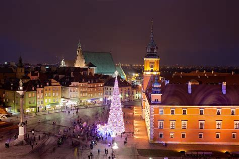 Old Town at Night in Warsaw Photograph by Artur Bogacki - Fine Art America