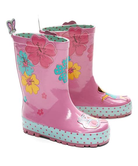 Dora the Explorer Pink Dora the Explorer Rain Boot | Floral rain boots, Boots, Rain boots