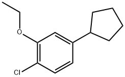 1-chloro-4-cyclopentyl-2-ethoxybenzene | 2921883-89-6