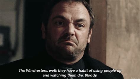 I felt what Crowley was saying here, especially when Kevin died. I felt ...