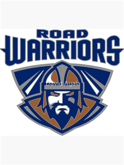 "Road Warriors Sports Logo" Poster by DavidAyala | Redbubble