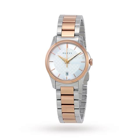 Gucci G-Timeless Ladies Two Tone Stainless Steel Watch | Ladies Watches ...