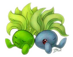 Oddish Shiny Evolution - bmp-floppy