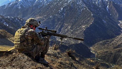 Wallpaper Barrett, sniper, soldier, m82, rifle, army, mountain, camo ...